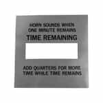 CB0320 Dixmor Last Minute Timer Sticker