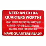 06-1055-1000 Need Extra Time Sticker