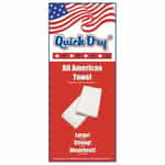 Quick Dry All American White Towels Decal - DEC PTWL