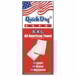 Quick Dry All American XXL White Towels Decal - DEC PTXLWL