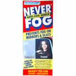 DS1128 Blue Magic Never Fog Wipes Decal - 4" x 10"