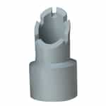 Gray Vac Upholstery Cuff 2 x 1 1/2