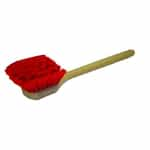 272295 Erie Plastic Brush with Nylon Red Bristles