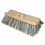 Erie Brush 225500 Triple Surface Bi-Level Brush - Black/White Feathertipped Plastic