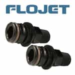 20381043 Flojet Quad Port Fittings - 2 Pack
