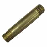 40-045 Red Brass Long Pipe Nipple