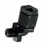 Parker P4ME2 Fast-Tite Compression-Style Plastic Male 90-Degree Elbow