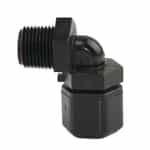 Parker P6ME6 Fast-Tite Compression-Style Plastic Male 90-Degree Elbow