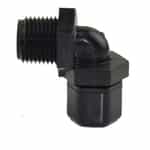 Parker P6ME8 Fast-Tite Compression-Style Plastic Male 90-Degree Elbow