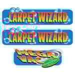 5423100 GinSan Carpet Wizard Dome Decals