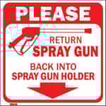 51007-SIN Instruction Sign