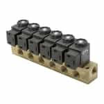 96-211N205-21 GC Valves Non-Meter Brass Manifold Block