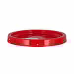 Red BKT05R-SLID Plastic Bucket Lid