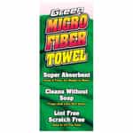 Green Microfiber Towel Overlay