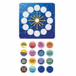 DERS12 Coin Box Rotary Swicth Decal Bundle - 12 Position Knobs