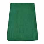 Green Waffle Weave Microfiber Towel