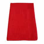 Red Waffle Weave Microfiber Towel