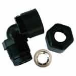 Parker P6FE6 Fast-Tite Compression-Style Plastic Female 90-Degree Elbow