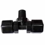 Parker P6MT4 Fast-Tite Compression-Style Plastic Male Branch Tee