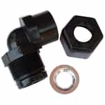 Parker P8FE6 Fast-Tite Compression-Style Plastic Female 90-Degree Elbow