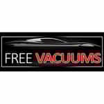 Free Vacuums Banner