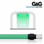 G&G LED green Lava Lights GG-ARCH-6-GRN