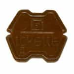 Greenwald 11-5010-2 GI-II Brown Plastic Tokette