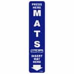 21584 GinSan Mat Clamp Decal 2 Pack - Blue