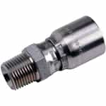 20190047 Continental Zinc Dichromate Coated Steel Crimp Style Fitting 3/8"