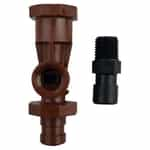 440321 Hydro Systems Eductor Body - Brown