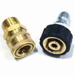 Quick Connect M22 Pressure Washer Hose Fittings