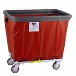 R and B Wire 408SOB Industrial Eight Bushel Red Cart