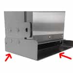 Laurel Metal Products 2100-A139 Bottom Guard for 1-Column Vendors