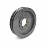 Amec 2 Groove Pulley for A and B Belts - 2B74SK