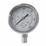 Giant Pumps 25000-04-4000 Glycerine Vibration-Resistant Pressure Gauge