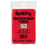 Red microfiber towel