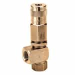 7075 JE Adams Flow-Thru Brass Pressure Regulator