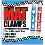 SIKR407 Mat Clamp Instructions Signs