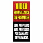 Kleen-Rite Bilingual "Video Surveillance" Sign