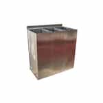 Triple Compartment Chemical Feed System Tank