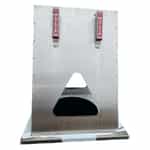 Kleen-Rite Complete Trash Cover with Mat Holders - 30in. x 30in., 18in. Hole