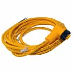 WK40-4M Turck 7/8"-16 UN Right Angle Cordset - 4 Ft.