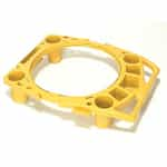 FG9W8700 Rubbermaid Brute Rim Caddy - Yellow