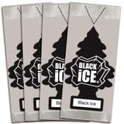 VS10155 - Little Trees Black Ice Air Fresheners - 72 Pouch Pack