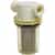 5732290 SMC White Cap Line Strainer with Clear Bowl