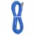 HA164WBL0606 Blue Wirebraid Hose with 3/8" Pipe Ends