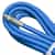HA164WBL0606 Blue Wirebraid Hose with 3/8" Pipe Ends