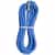 20' Blue 3/8" Single Wirebraid Hose with 3/8" MPE