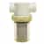 5733490 SMC White Cap Line Strainer with Clear Bowl