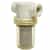 5733490 SMC White Cap Line Strainer with Clear Bowl
